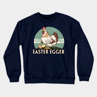 Easter Egger Chicken Crewneck Sweatshirt